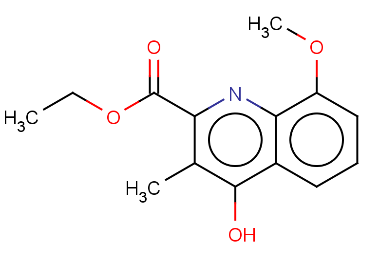 ethyl 4-hydroxy-8-methoxy-3-methylquinoline-2-carboxylate