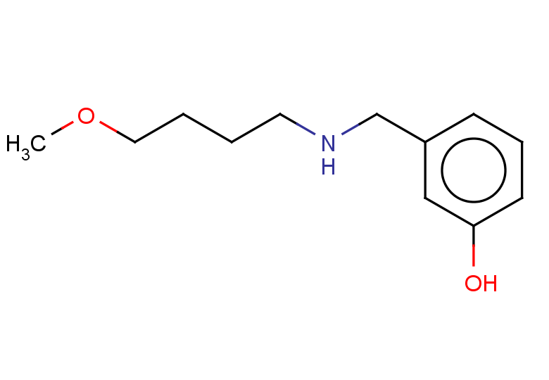 3-{[(4-methoxybutyl)amino]methyl}phenol