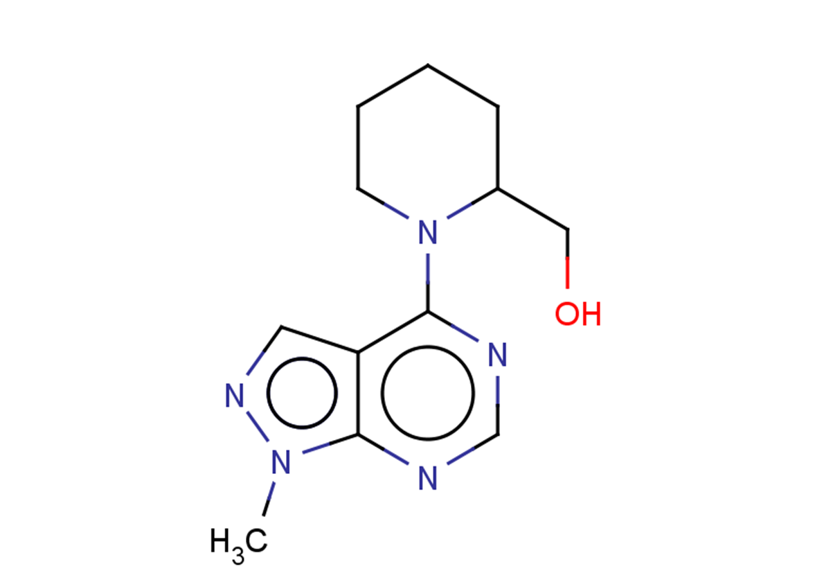 (1-{1-methyl-1H-pyrazolo[3,4-d]pyrimidin-4-yl}piperidin-2-yl)methanol