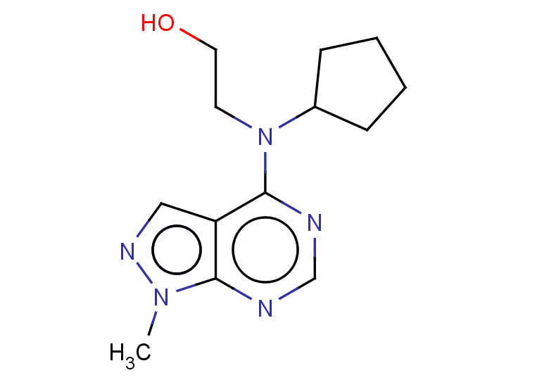 2-[cyclopentyl({1-methyl-1H-pyrazolo[3,4-d]pyrimidin-4-yl})amino]ethan-1-ol