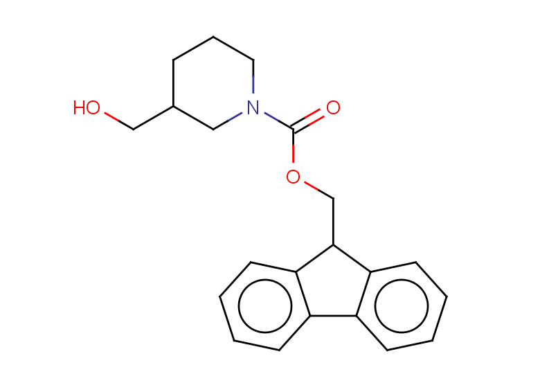 9H-fluoren-9-ylmethyl 3-(hydroxymethyl)piperidine-1-carboxylate