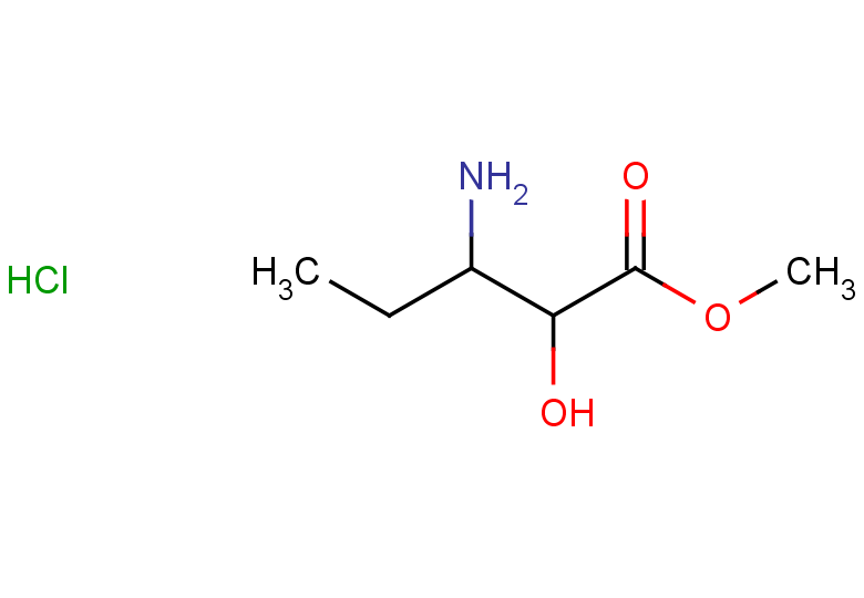 methyl 3-amino-2-hydroxypentanoate hydrochloride