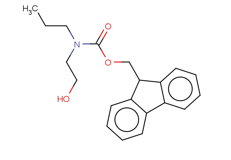 9H-fluoren-9-ylmethyl N-(2-hydroxyethyl)-N-propylcarbamate