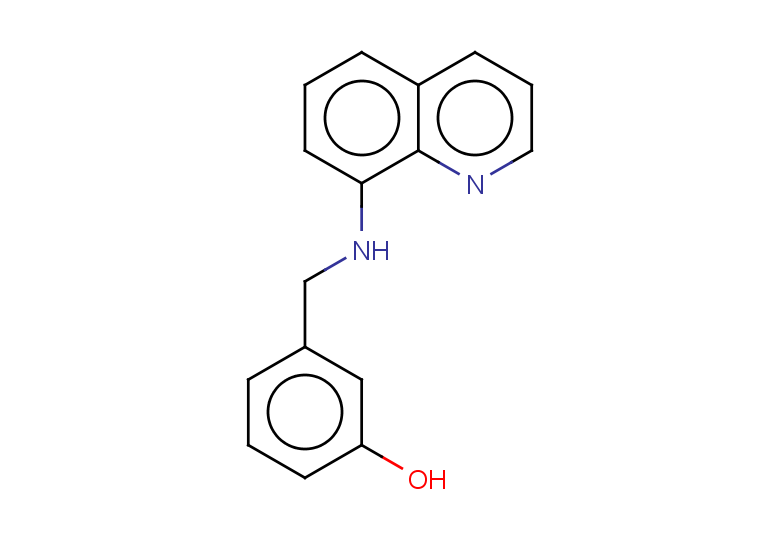 3-{[(quinolin-8-yl)amino]methyl}phenol