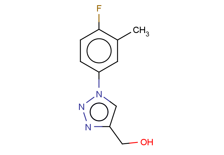 [1-(4-fluoro-3-methylphenyl)-1H-1,2,3-triazol-4-yl]methanol