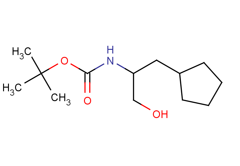 tert-butyl N-(1-cyclopentyl-3-hydroxypropan-2-yl)carbamate
