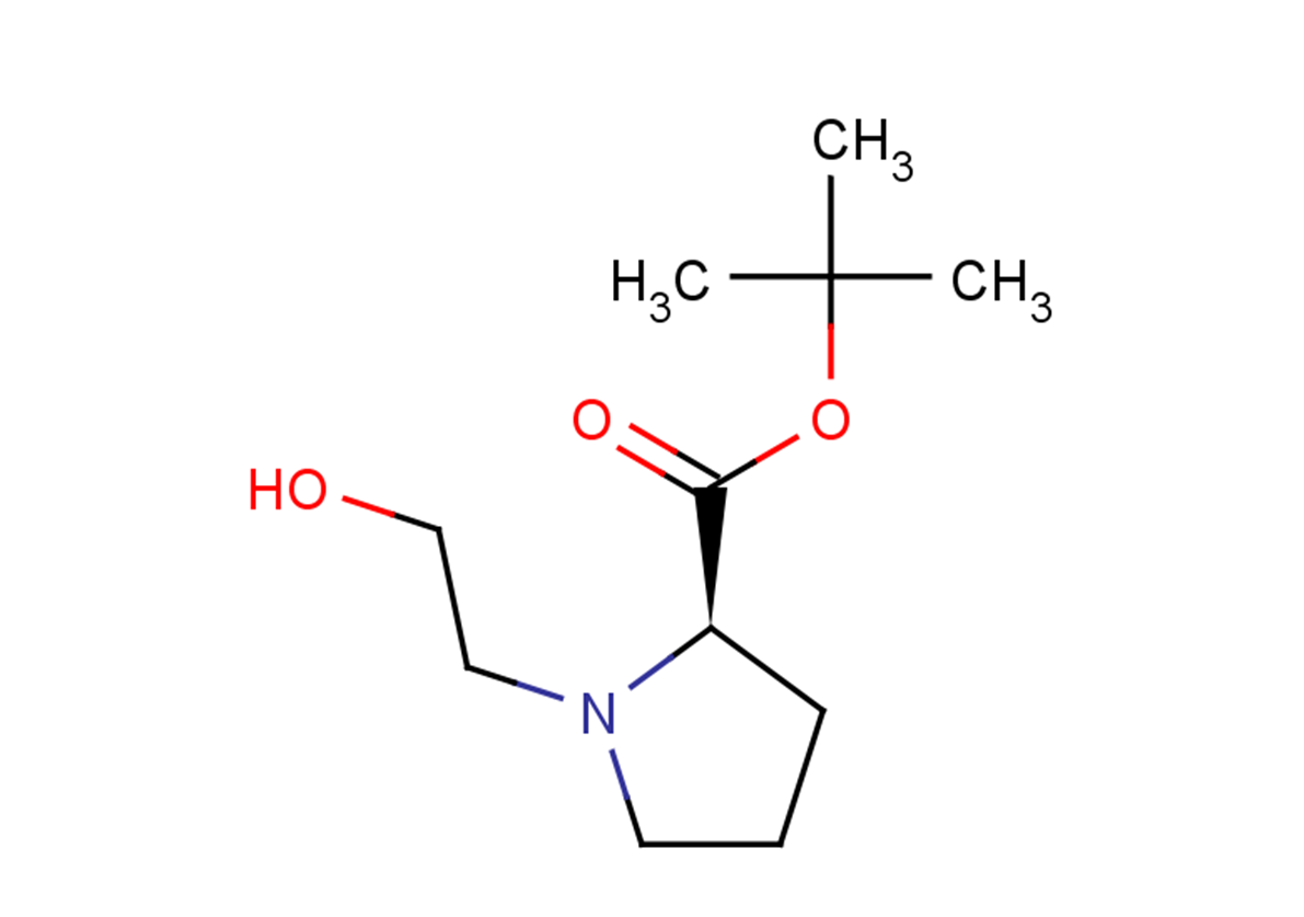 tert-butyl (2R)-1-(2-hydroxyethyl)pyrrolidine-2-carboxylate