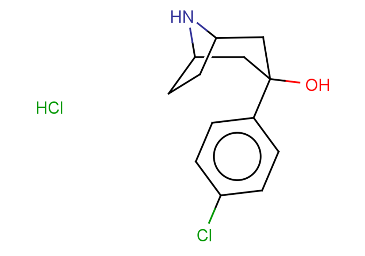 3-(4-chlorophenyl)-8-azabicyclo[3.2.1]octan-3-ol hydrochloride