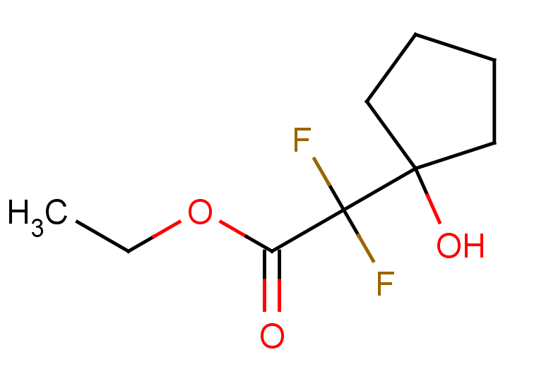 ethyl 2,2-difluoro-2-(1-hydroxycyclopentyl)acetate