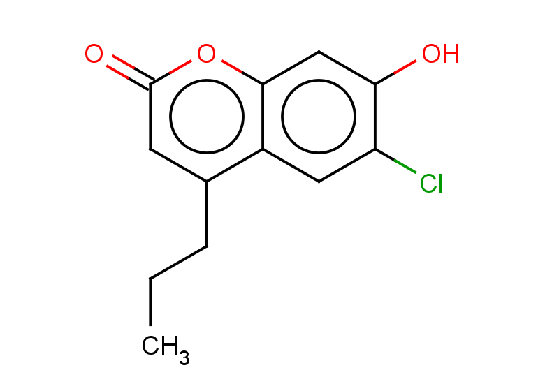 6-chloro-7-hydroxy-4-propyl-2H-chromen-2-one