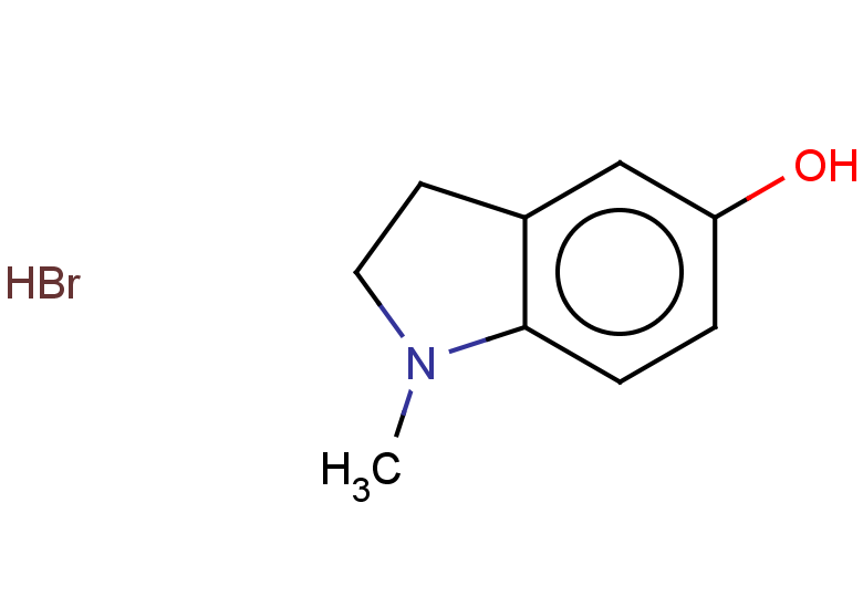 1-methyl-2,3-dihydro-1H-indol-5-ol hydrobromide
