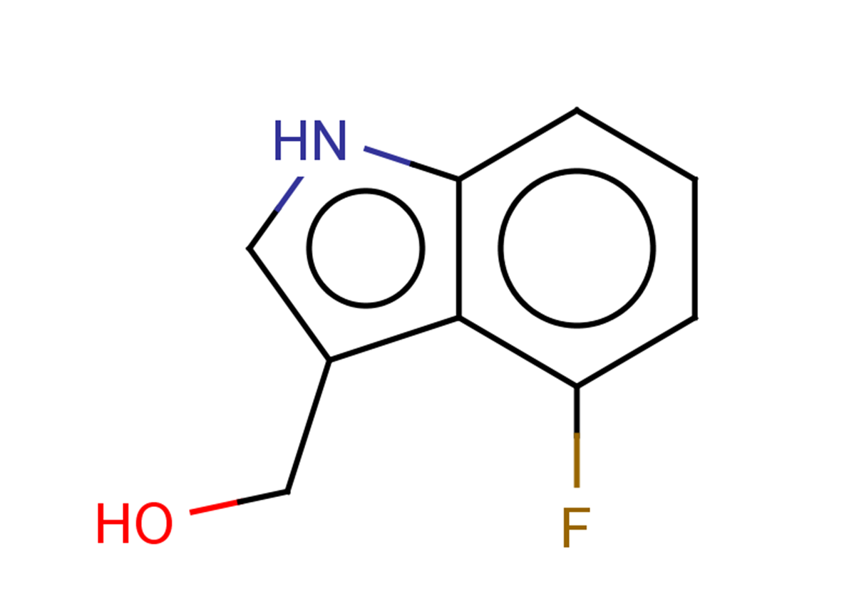 (4-fluoro-1H-indol-3-yl)methanol