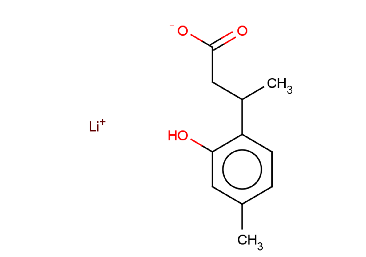 lithium(1+) ion 3-(2-hydroxy-4-methylphenyl)butanoate
