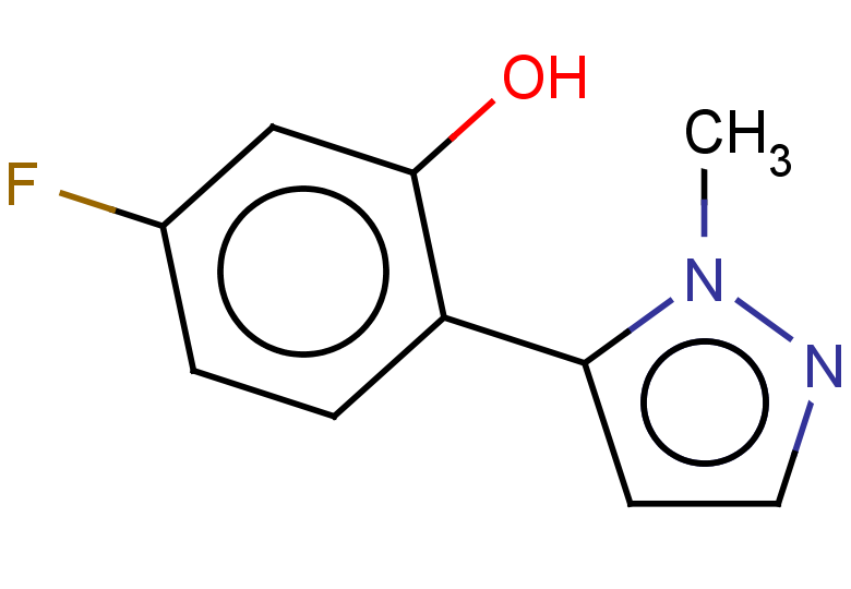 5-fluoro-2-(1-methyl-1H-pyrazol-5-yl)phenol