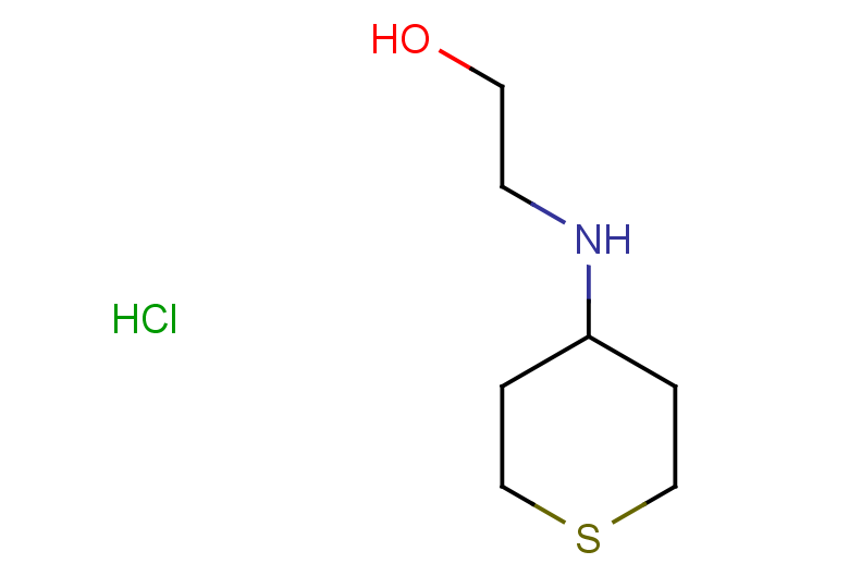 2-[(thian-4-yl)amino]ethan-1-ol hydrochloride