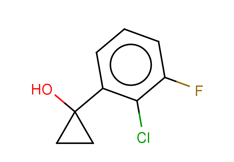 1-(2-chloro-3-fluorophenyl)cyclopropan-1-ol