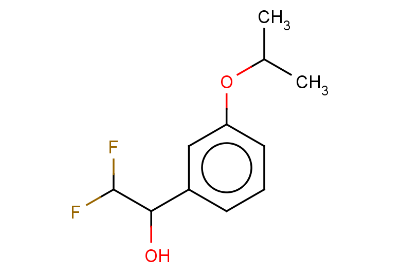 2,2-difluoro-1-[3-(propan-2-yloxy)phenyl]ethan-1-ol