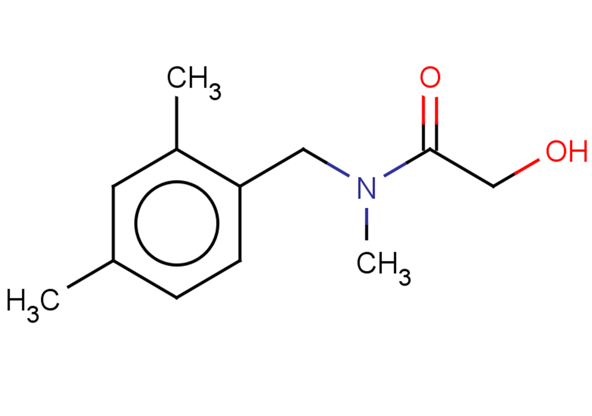 N-[(2,4-dimethylphenyl)methyl]-2-hydroxy-N-methylacetamide
