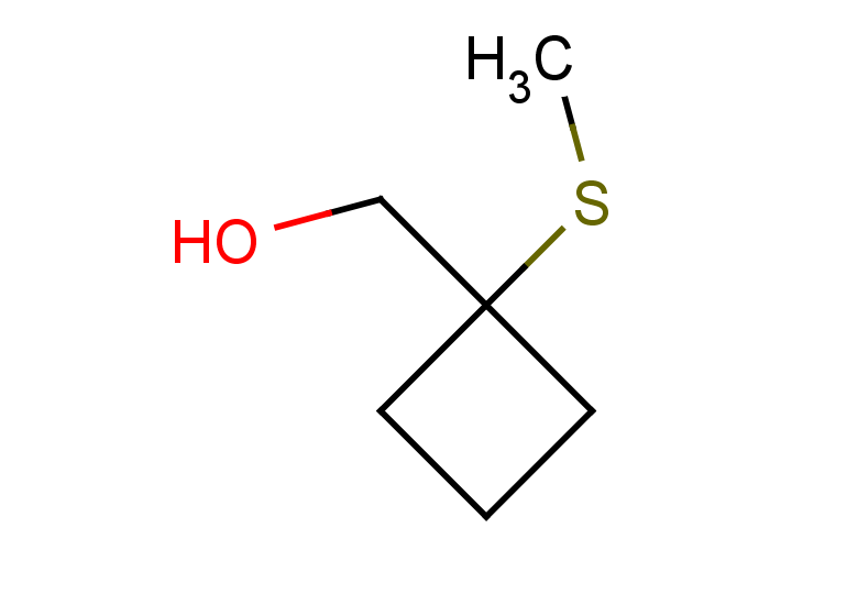 [1-(methylsulfanyl)cyclobutyl]methanol