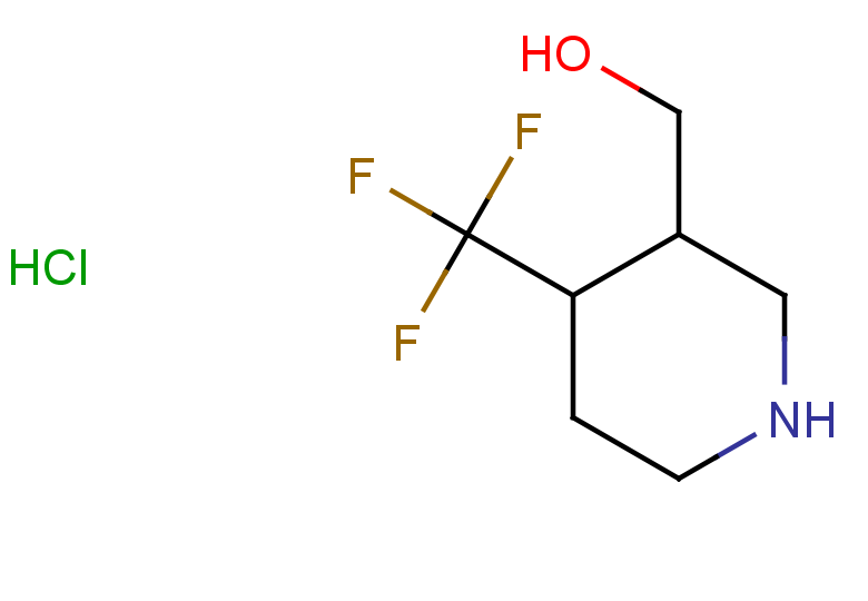 [4-(trifluoromethyl)piperidin-3-yl]methanol hydrochloride, Mixture of diastereomers