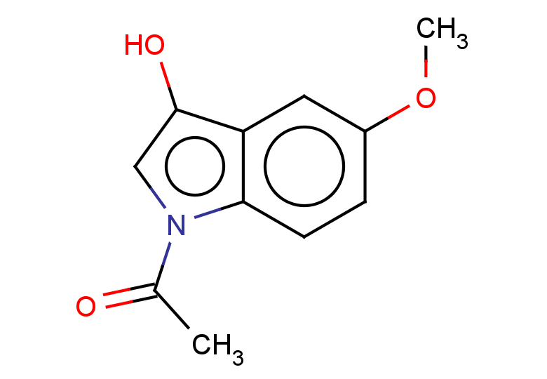 1-(3-hydroxy-5-methoxy-1H-indol-1-yl)ethan-1-one