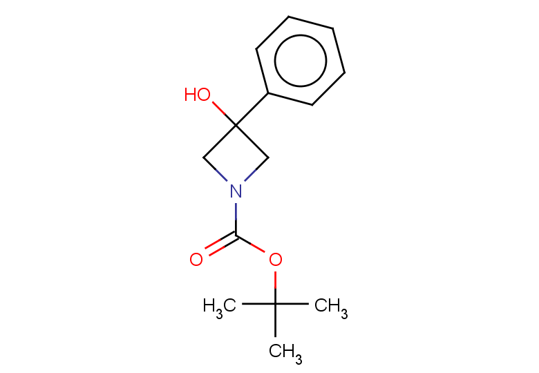 tert-butyl 3-hydroxy-3-phenylazetidine-1-carboxylate