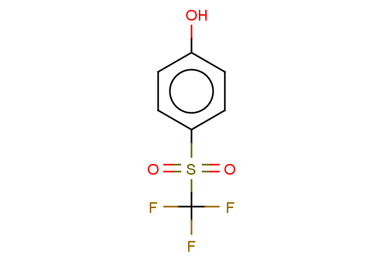 4-((trifluoromethyl)sulfonyl)phenol