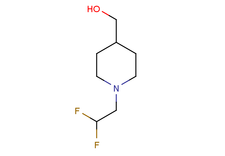 [1-(2,2-difluoroethyl)piperidin-4-yl]methanol