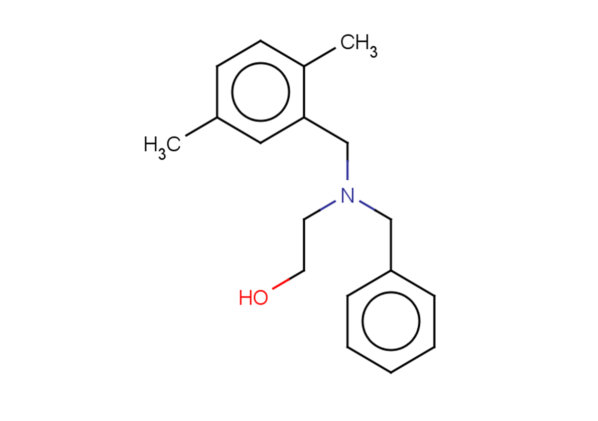 2-{benzyl[(2,5-dimethylphenyl)methyl]amino}ethan-1-ol