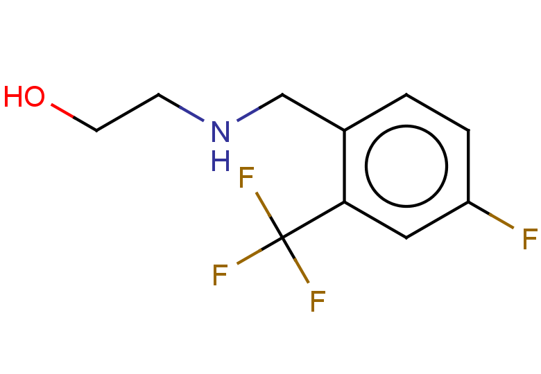 2-({[4-fluoro-2-(trifluoromethyl)phenyl]methyl}amino)ethan-1-ol