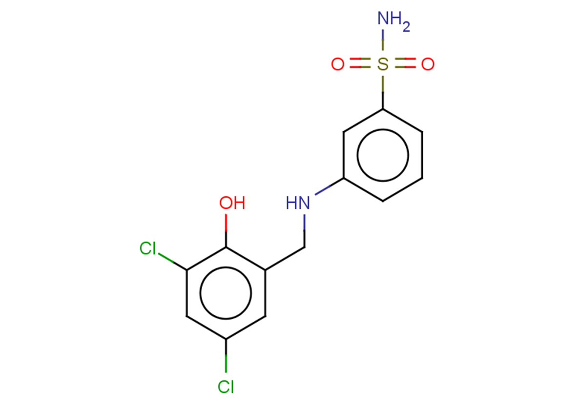 3-{[(3,5-dichloro-2-hydroxyphenyl)methyl]amino}benzene-1-sulfonamide