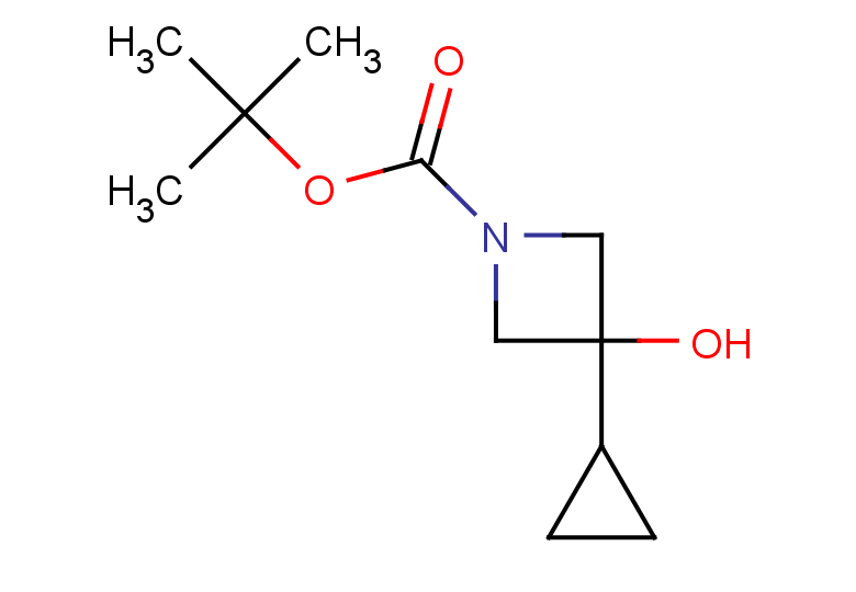 tert-butyl 3-cyclopropyl-3-hydroxyazetidine-1-carboxylate