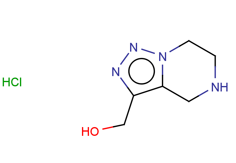 4H,5H,6H,7H-[1,2,3]triazolo[1,5-a]pyrazin-3-ylmethanol hydrochloride
