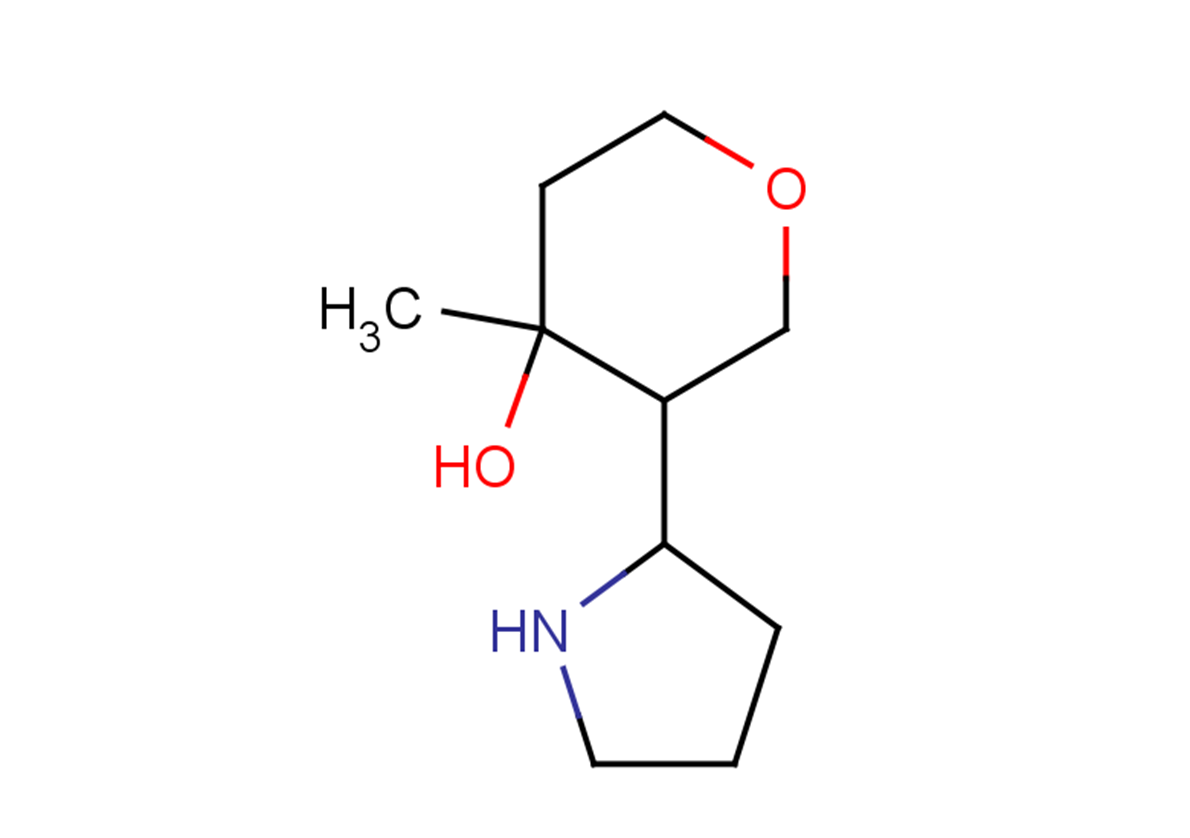 4-methyl-3-(pyrrolidin-2-yl)oxan-4-ol