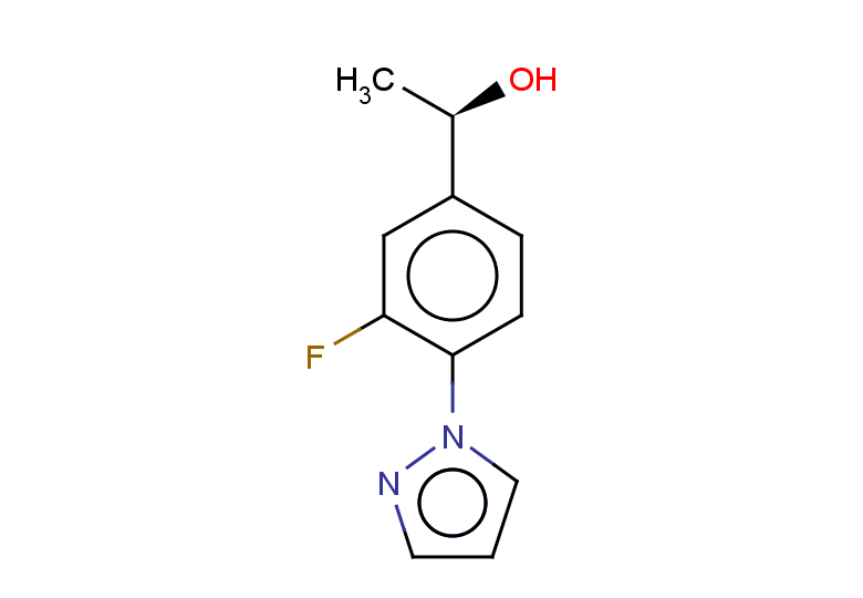 (1R)-1-[3-fluoro-4-(1H-pyrazol-1-yl)phenyl]ethan-1-ol