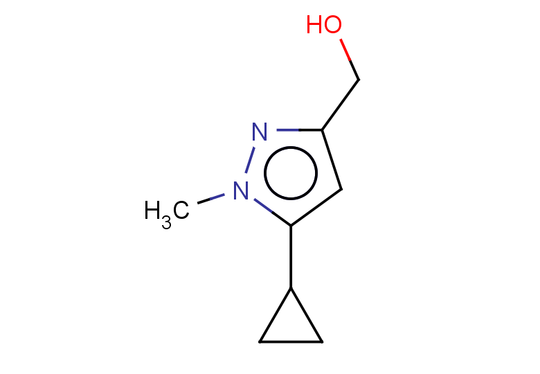 (5-cyclopropyl-1-methyl-1H-pyrazol-3-yl)methanol