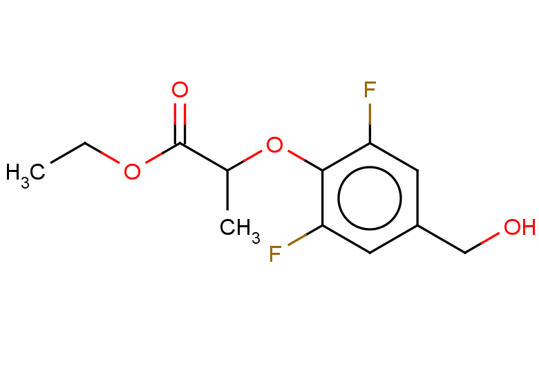 ethyl 2-[2,6-difluoro-4-(hydroxymethyl)phenoxy]propanoate