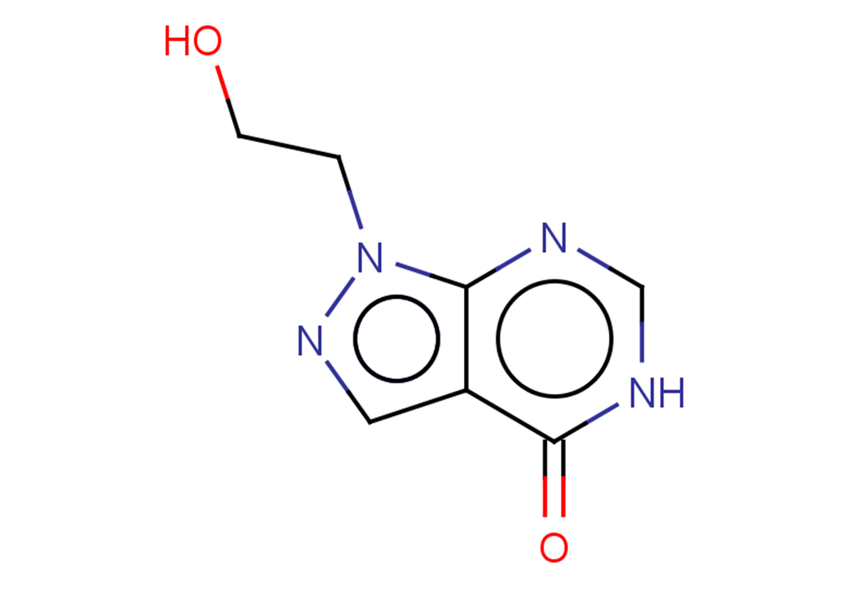 1-(2-hydroxyethyl)-1H,4H,5H-pyrazolo[3,4-d]pyrimidin-4-one