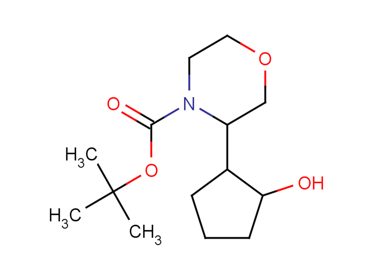 tert-butyl 3-(2-hydroxycyclopentyl)morpholine-4-carboxylate