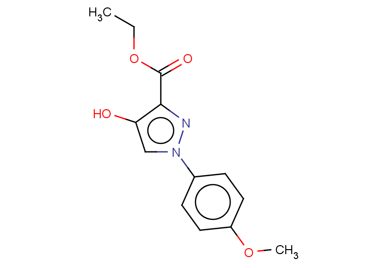 ethyl 4-hydroxy-1-(4-methoxyphenyl)-1H-pyrazole-3-carboxylate