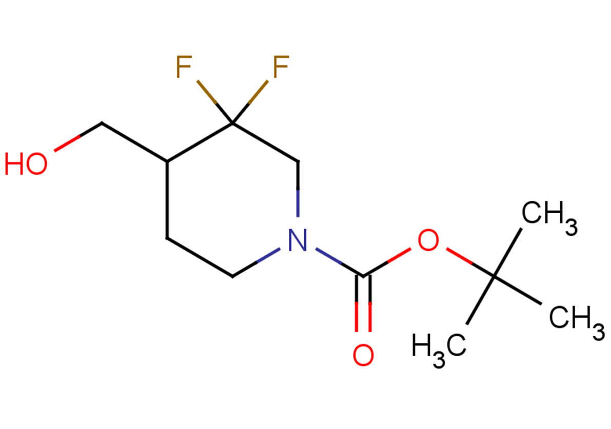 tert-butyl 3,3-difluoro-4-(hydroxymethyl)piperidine-1-carboxylate