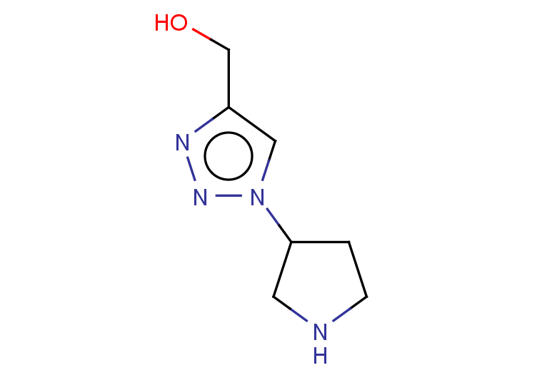 [1-(pyrrolidin-3-yl)-1H-1,2,3-triazol-4-yl]methanol