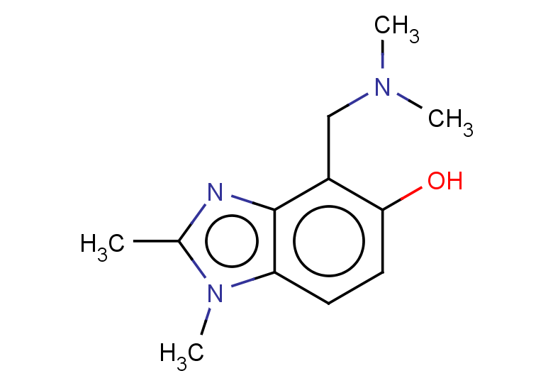4-[(dimethylamino)methyl]-1,2-dimethyl-1H-1,3-benzodiazol-5-ol