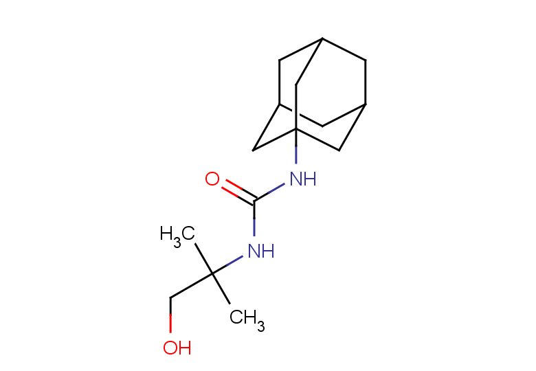 1-(adamantan-1-yl)-3-(1-hydroxy-2-methylpropan-2-yl)urea