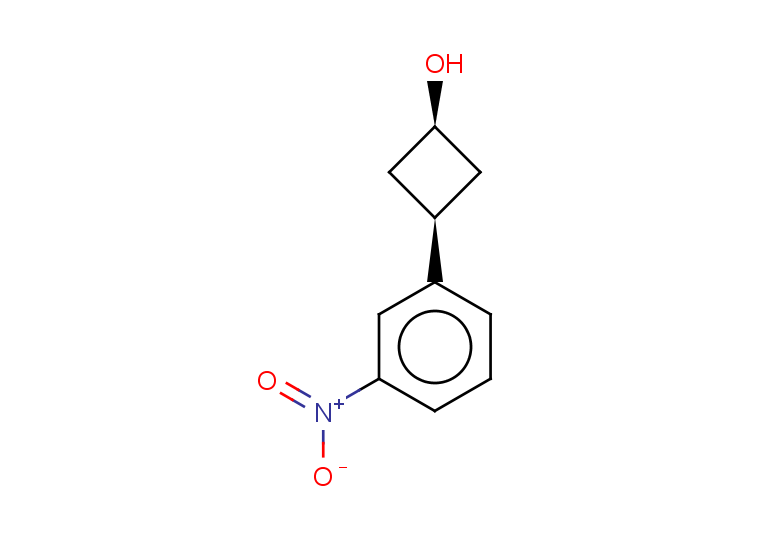 rac-(1s,3s)-3-(3-nitrophenyl)cyclobutan-1-ol
