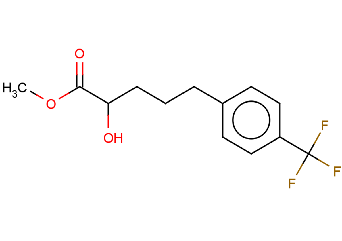 methyl 2-hydroxy-5-[4-(trifluoromethyl)phenyl]pentanoate