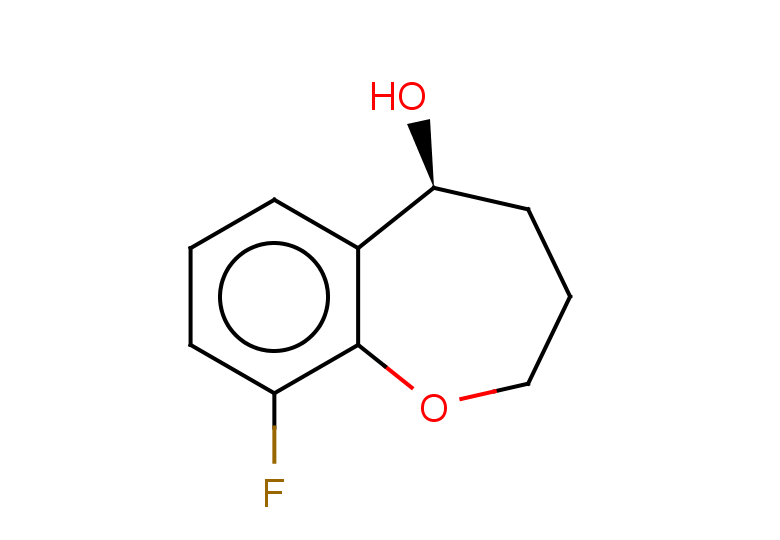 (5S)-9-fluoro-2,3,4,5-tetrahydro-1-benzoxepin-5-ol