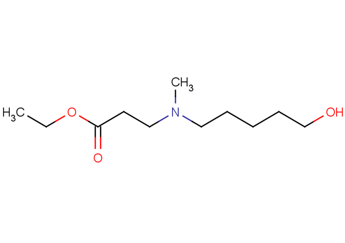 ethyl 3-[(5-hydroxypentyl)(methyl)amino]propanoate