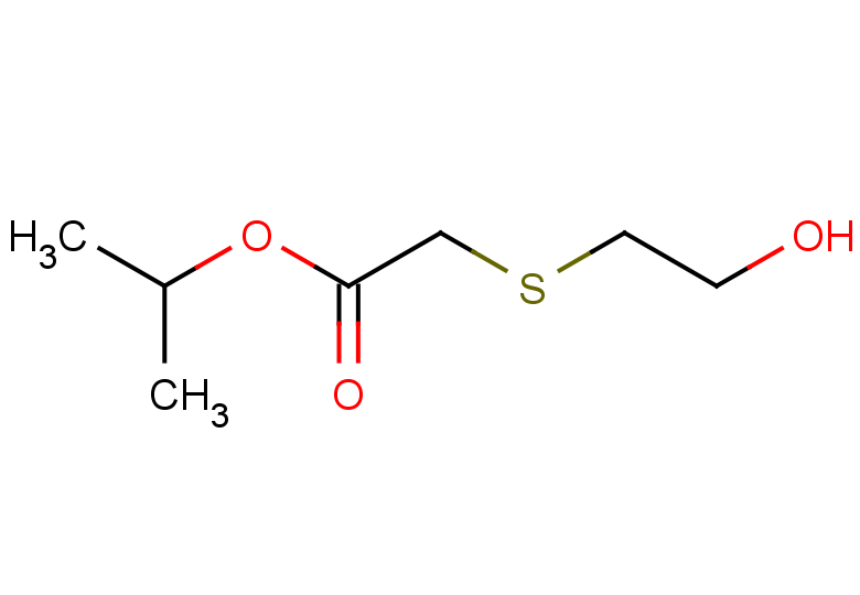 propan-2-yl 2-[(2-hydroxyethyl)sulfanyl]acetate