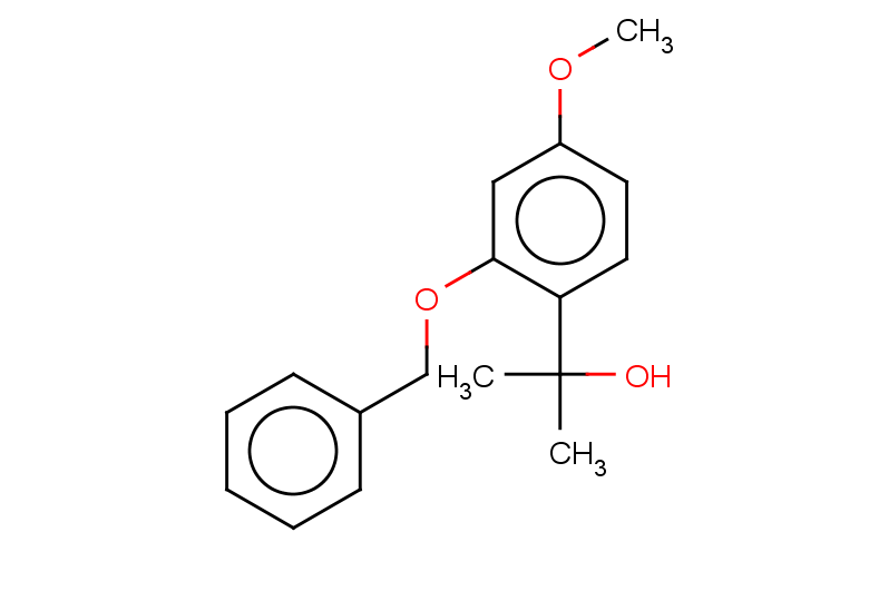 2-[2-(benzyloxy)-4-methoxyphenyl]propan-2-ol